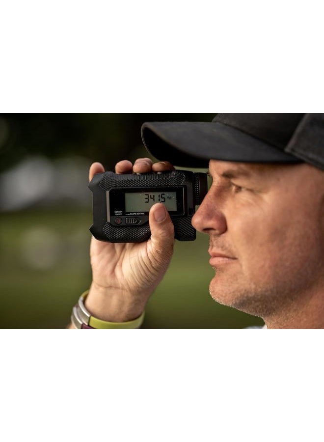 ACPOTEL Laser Range Finder - LCD Display Screen Range Finder for Hunter 6X Magnification 750 Yards Golf Rangefinder, Slope ON/Off, Flag-Lock/Scan Distance Measuring Speed Measurement - Image 2