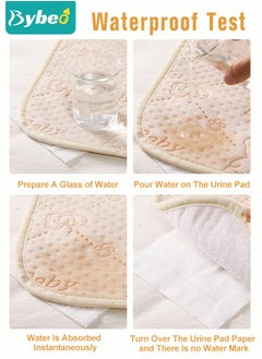 3 Reusable Baby Diaper Changing Pad Mat Soft Cotton Urine Pads Portable Waterproof Incontinence Underpads for Kids/Adult/Pets - pzsku/ZE44A1BFFCCB14A30CA55Z/45/_/1740231643/dee91a73-8859-4ecf-8af0-5e3b2a1a2dc9