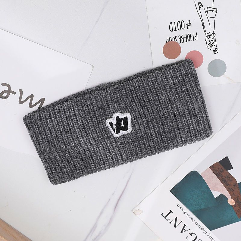 Generic Zhao Lusi same style hair band female cute face wash special facial mask wash hair band headband hairpin cat ears W-Gray