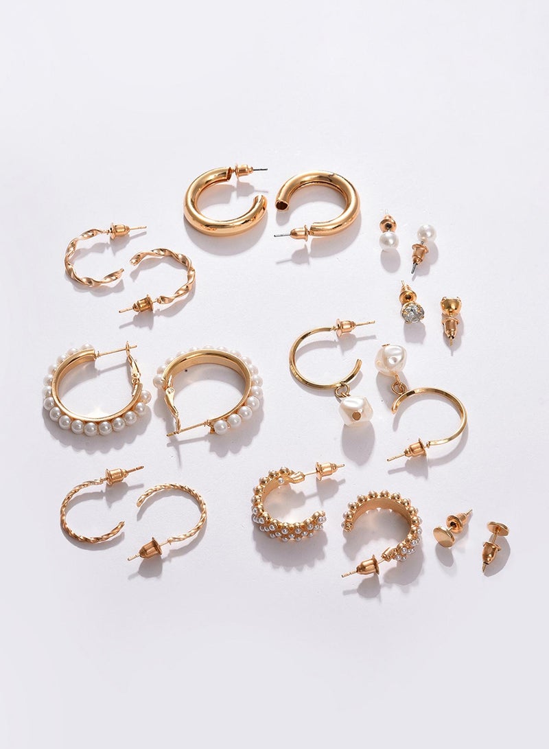 SOHI Contemporary Artificial Stud Earring Jewellery - Image 3