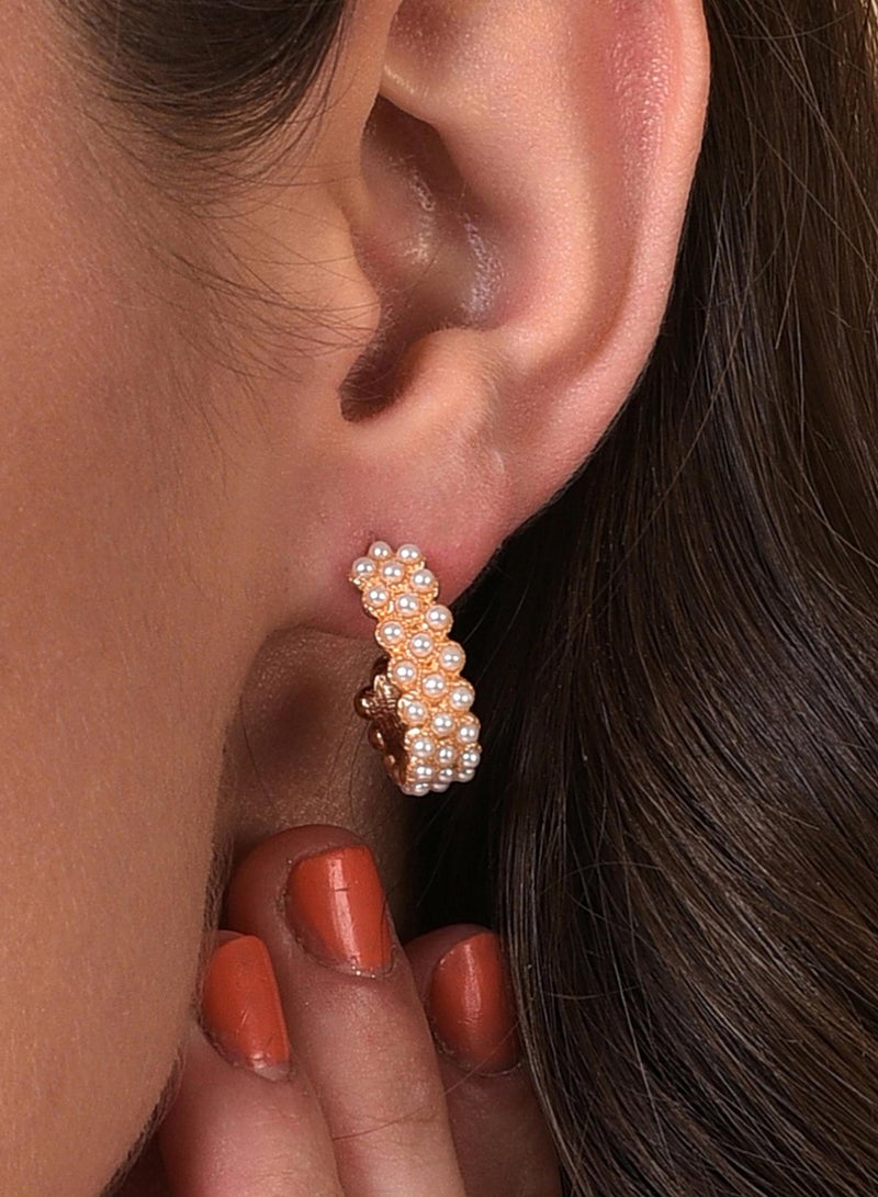 SOHI Contemporary Artificial Stud Earring Jewellery - Image 5