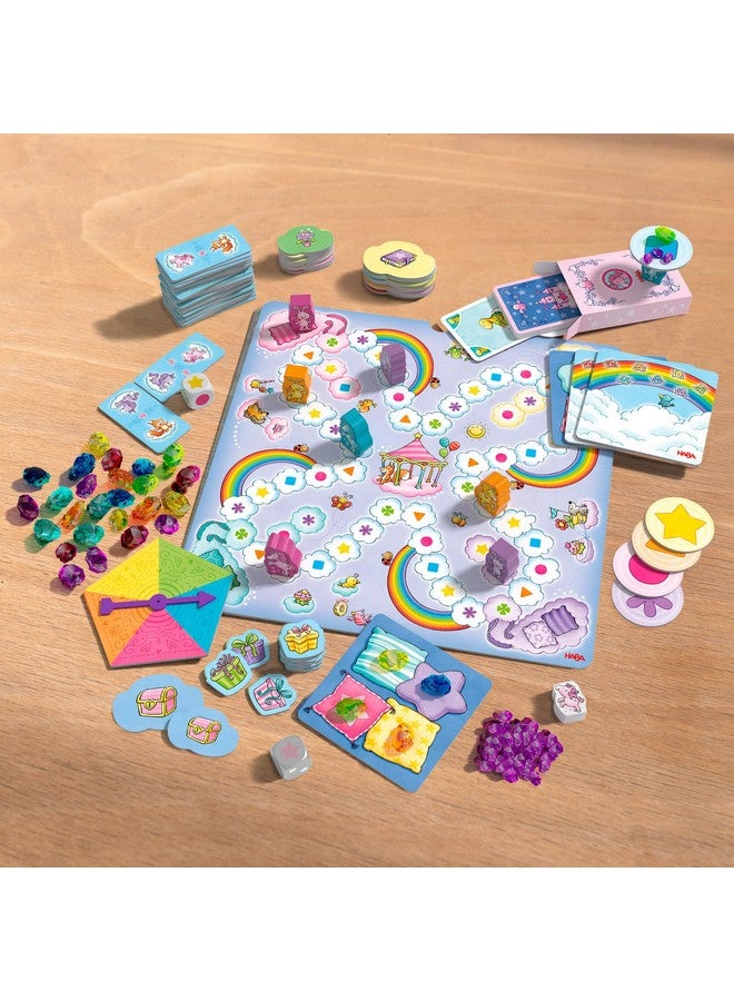 HABA Unicorn Glitterluck 9 Game Collection - Board Game Collection Fun Kids Games 4-8, Unicorn Toys & Games for Family Game Time - Image 4