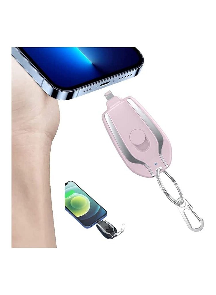 Raxoom Lightning Solar Power Bank 1500mAh Power Emergency Pod, Keychain Portable Charger for Suitable for iPhone14/13 iWatch wireless Ultra-Compact Fast Charging Power Bank Key Ring Cell Charger  - Image 5