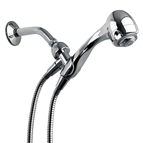 Niagara Conservation N2945CH Earth Spa 3-Spray with 1.5 GPM 2.7-in. Wall Mount Handheld Shower Head in Chrome, 1-Pack | Bathroom Shower Head Sprayer with Pressure Compensation Technology - Image 1