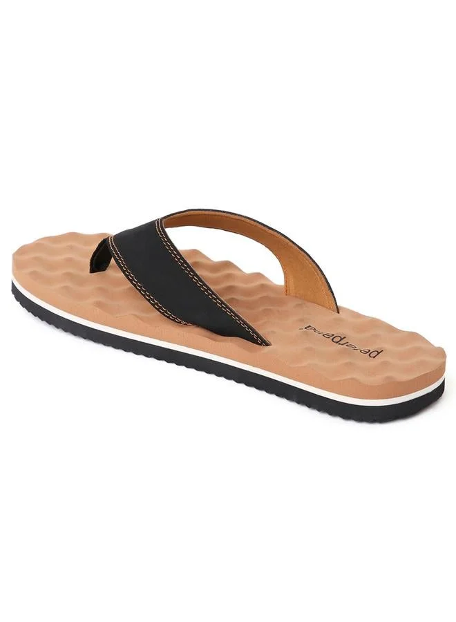 Take Two Men Printed Strap Flip Flops