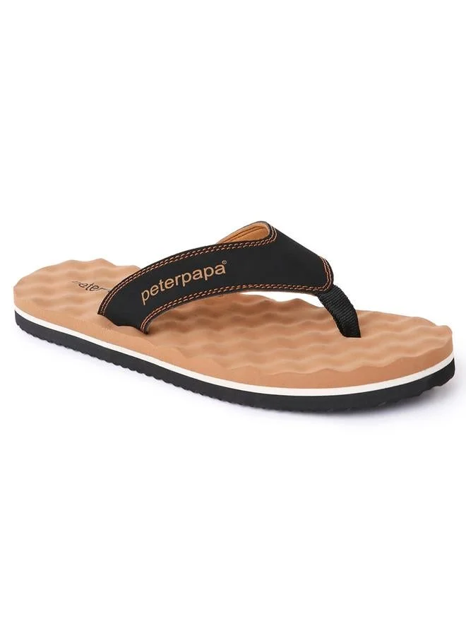 Take Two Men Printed Strap Flip Flops