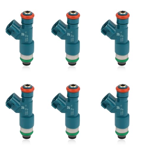 JDMON 6pcs Fuel Injectors Compatible with Volvo S80 V70 XC60 XC70 XC90 20072015 Replacement for FJ1066 307775010 307775015 - Image 1