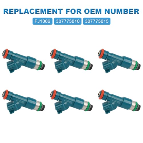 JDMON 6pcs Fuel Injectors Compatible with Volvo S80 V70 XC60 XC70 XC90 20072015 Replacement for FJ1066 307775010 307775015 - Image 3
