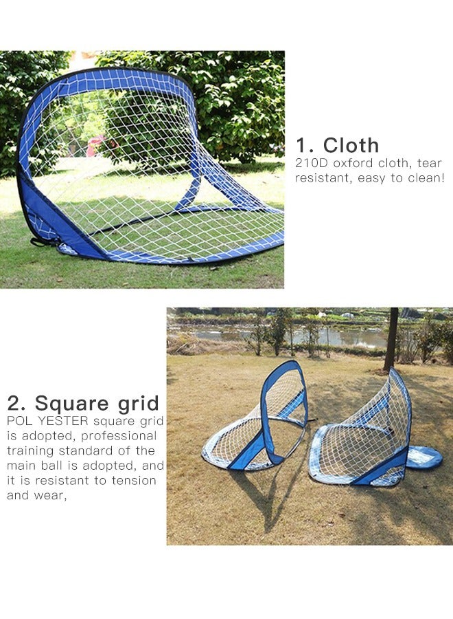 Sharpdo Children's Portable Grid Football Door Folding Sports Toy - Image 3