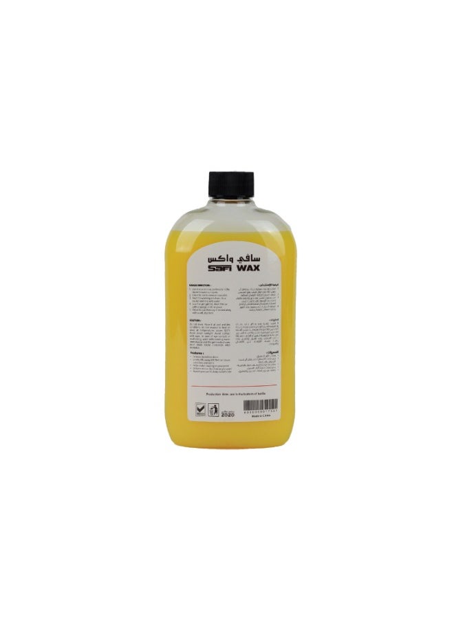 Safi WAX Safi wax sampoo and wax 500ml yellow  - Image 2