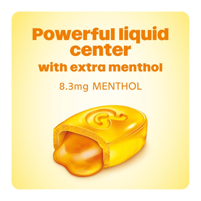 Ricola MAX Throat Care Honey Lemon Drops with Extra Menthol Liquid Center - Maximum Cough and Sore Throat Relief for Cold & Flu Symptoms - 34 Count - Herbal Lozenges - Image 4