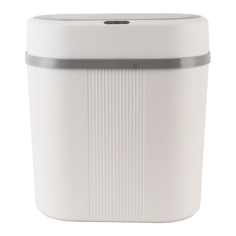 Smart Trash Can 12L: Smart Sensing Automatic Lifting & Closing - Touchless Hands Free Battery Powered Trash Can for Kitchen, Bathroom, Office, Bedroom, Dormitory Narrow Spaces - Image 1