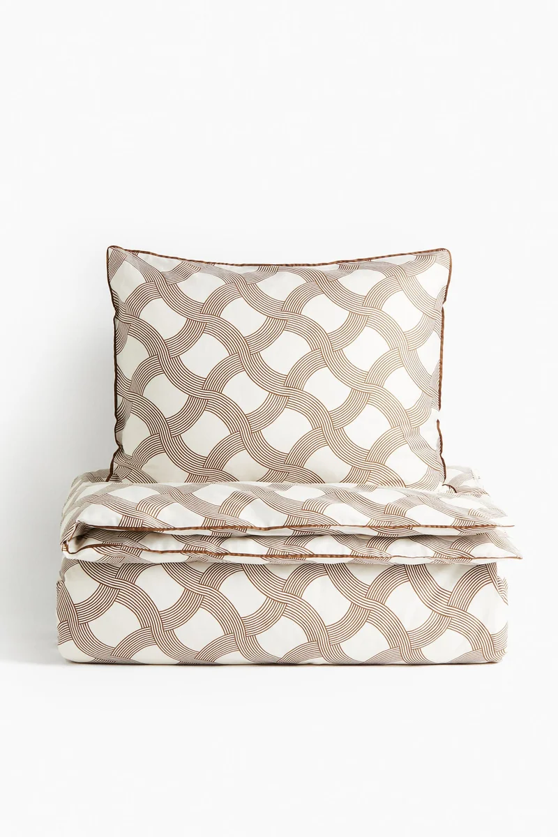H&M Single sateen duvet cover set