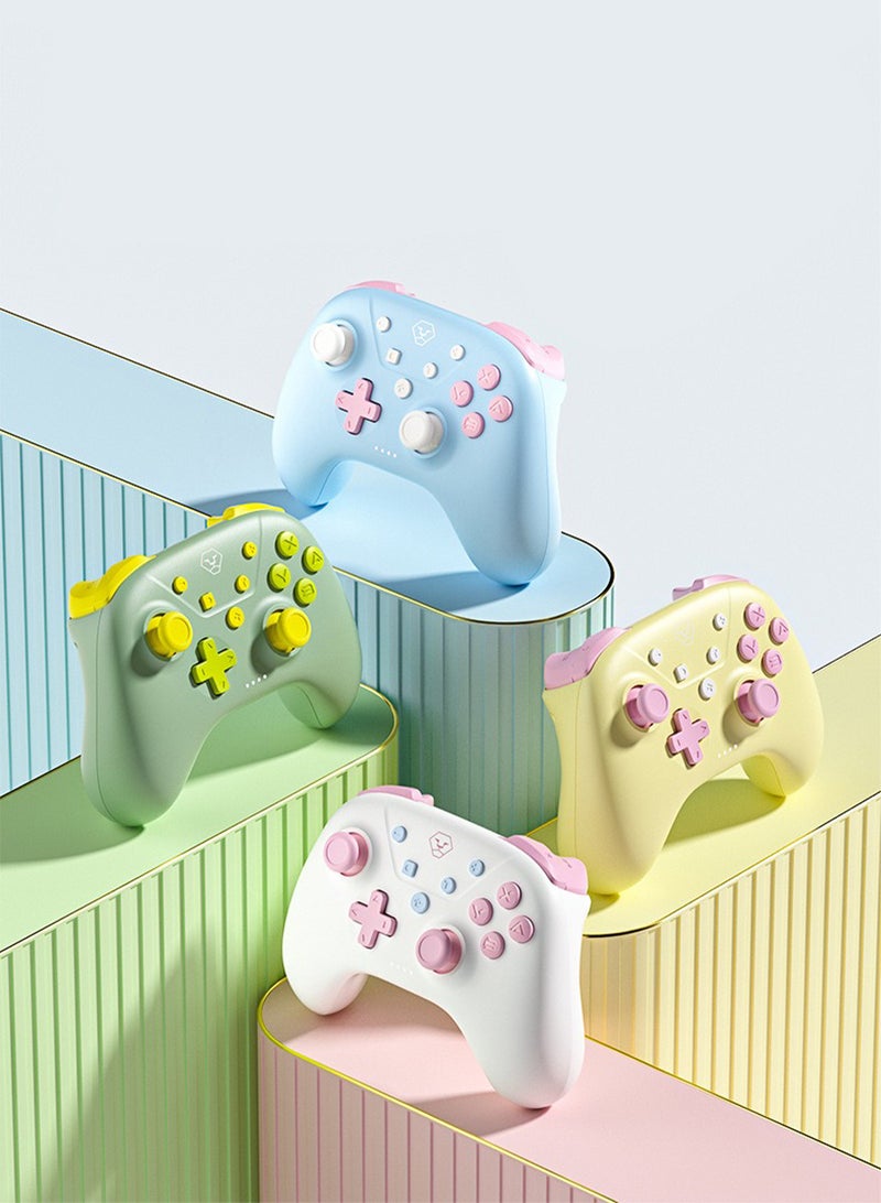 Wireless Game Controller For Switch, PC, Androids Bluetooth Joystick With Vibration Gamepad New, Gyro Axis, Motion Support Wake Up - Image 3