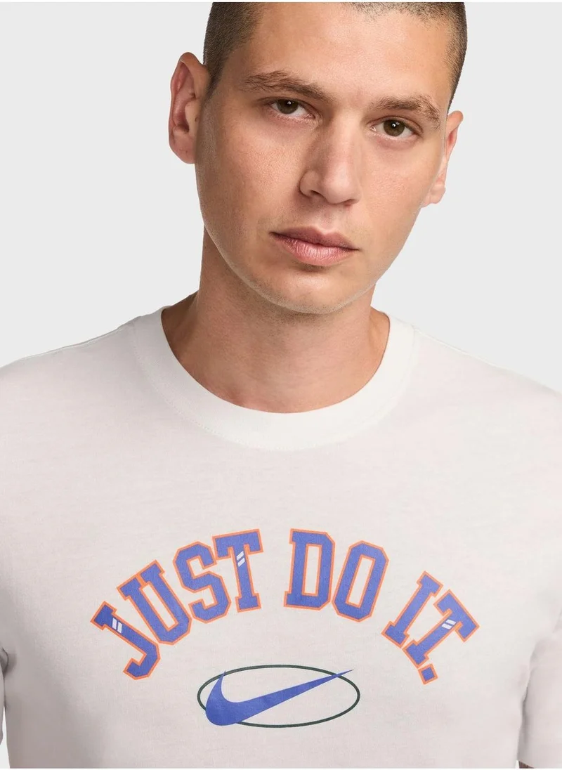 نايكي Nsw 6 Mo Just Do It Logo T-Shirt