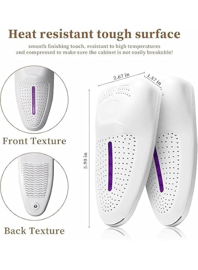 Portable Electric Shoe Dryer & Boot Warmer with 360° Heat Circulation, Smart Timer, Fast Deodorization & Moisture Removal for Sneakers, Boots, Gloves & Socks - Image 2