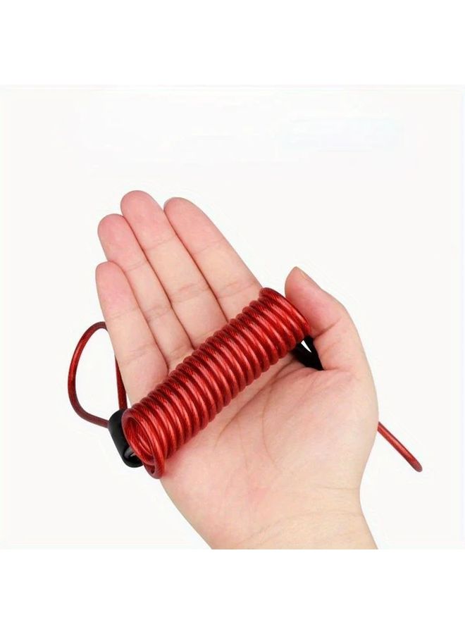 Blue Motorcycle Alarm Disc Lock With Intelligent Sensing No Battery Required - Image 5