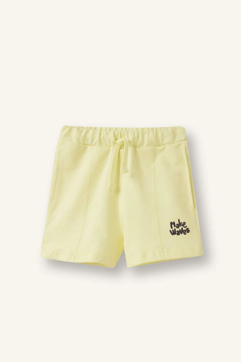 ديفاكتو Regular Fit Elastic Band Shorts