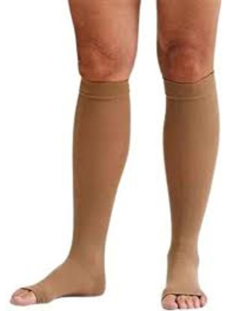 Arch Compression Socks Below Knee Open Toe  - Image 2