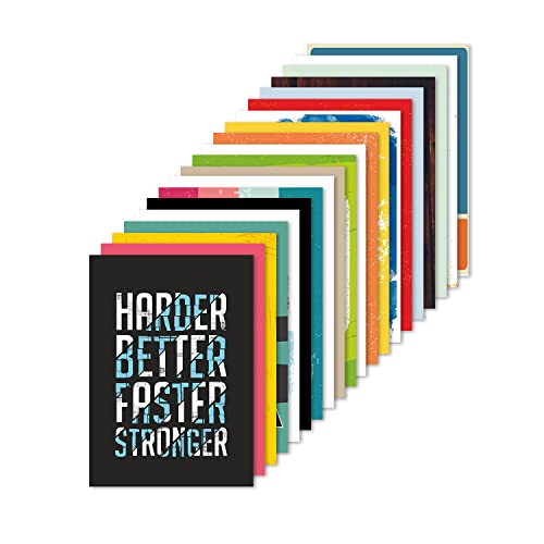 PAPER PLANE DESIGN Inspirational Wall Abstract Motivational Poster Set of 20 (A4 size) (Poster) - Image 1