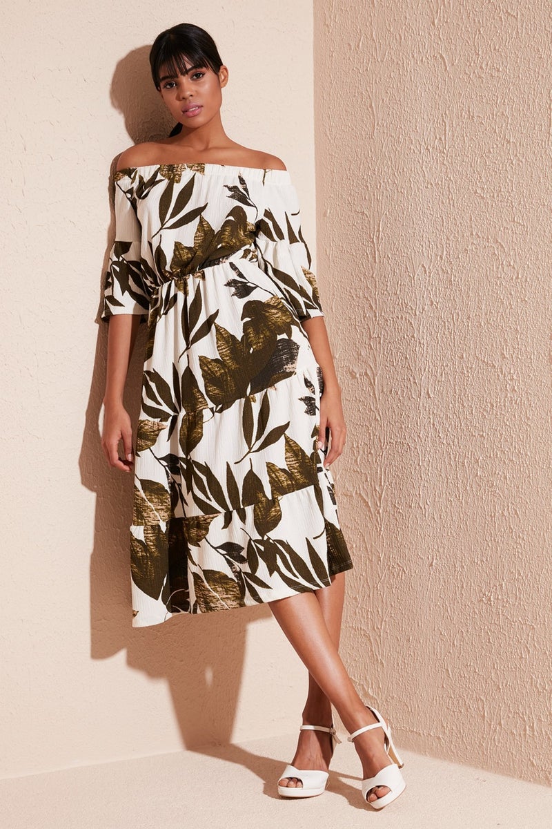 Lela Floral Off-Shoulder Dress  - Image 2