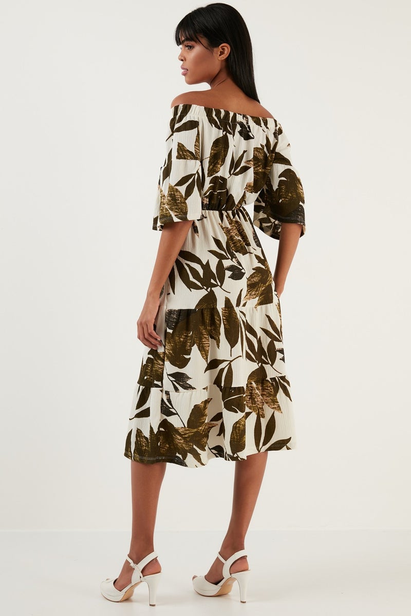 Lela Floral Off-Shoulder Dress  - Image 5