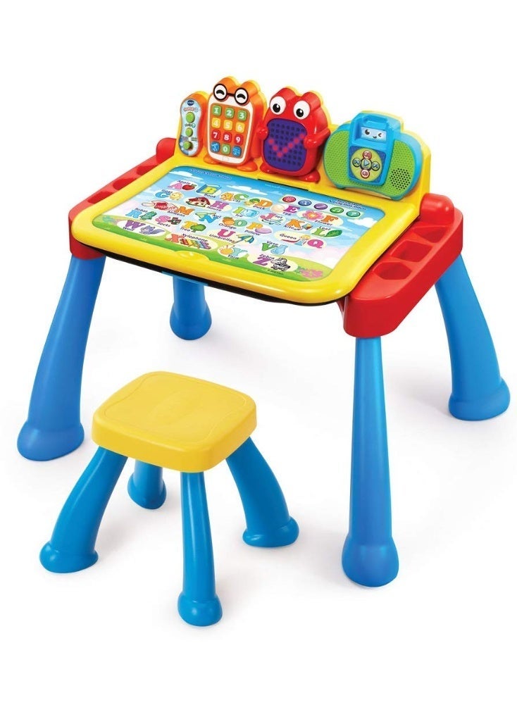 vtech Touch & Learn Interactive Activity Desk with Writing Pad, Music & Creative Play for Toddlers (Ages 2–5) - Assorted - Image 1