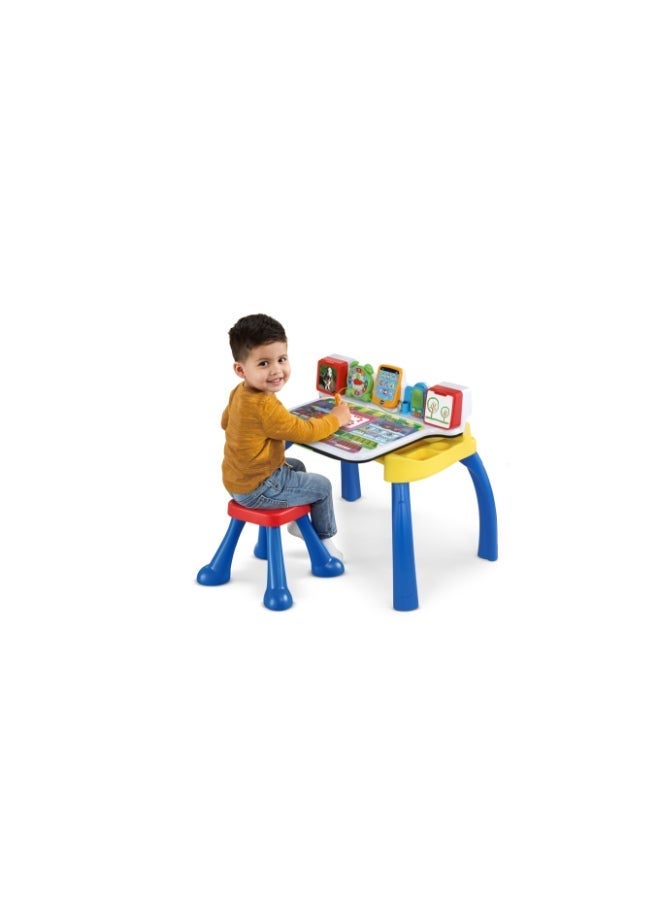 vtech Touch & Learn Interactive Activity Desk with Writing Pad, Music & Creative Play for Toddlers (Ages 2–5) - Assorted - Image 5