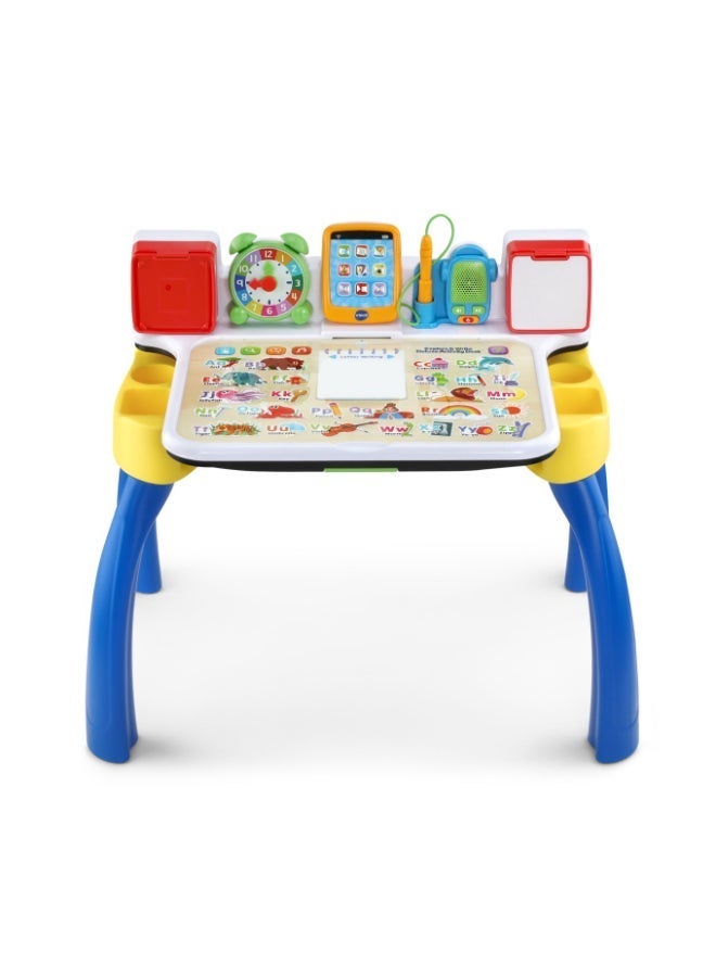 vtech Touch & Learn Interactive Activity Desk with Writing Pad, Music & Creative Play for Toddlers (Ages 2–5) - Assorted - Image 3