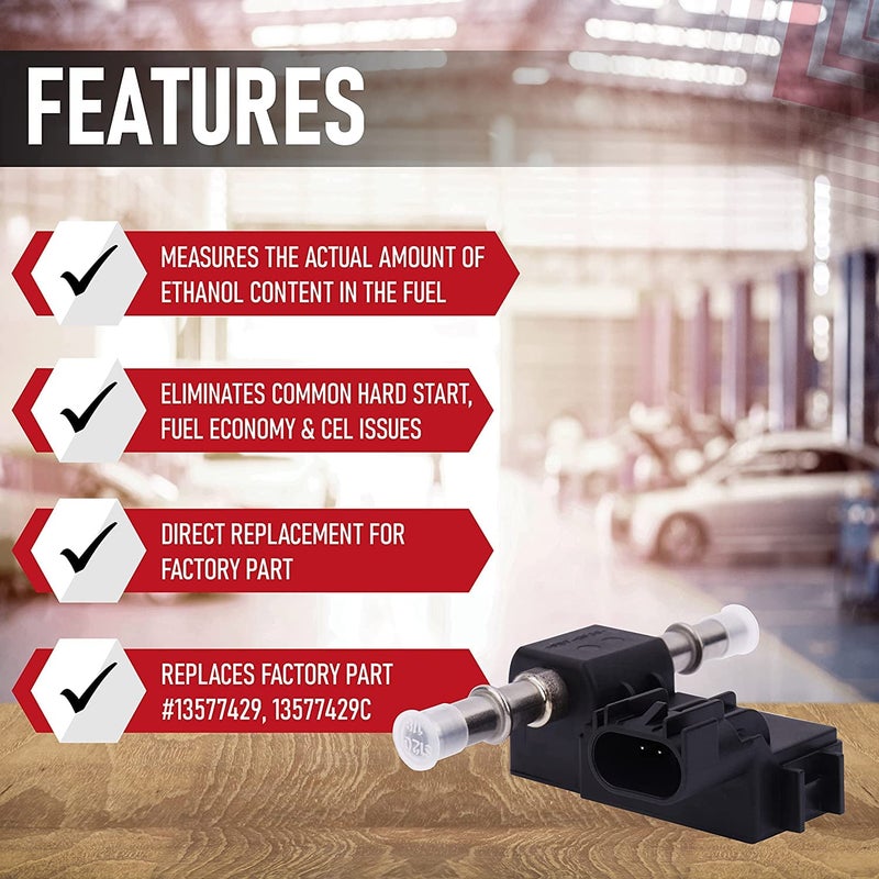 AA Ignition Replacement Flex Fuel Sensor for Buick, Cadillac, Chevy, GMC (2012-2021) - Image 2