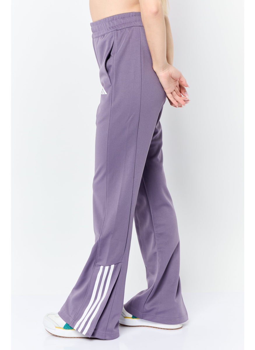 Adidas - Women Slim Fit Training Track Pants, Purple - Image 1