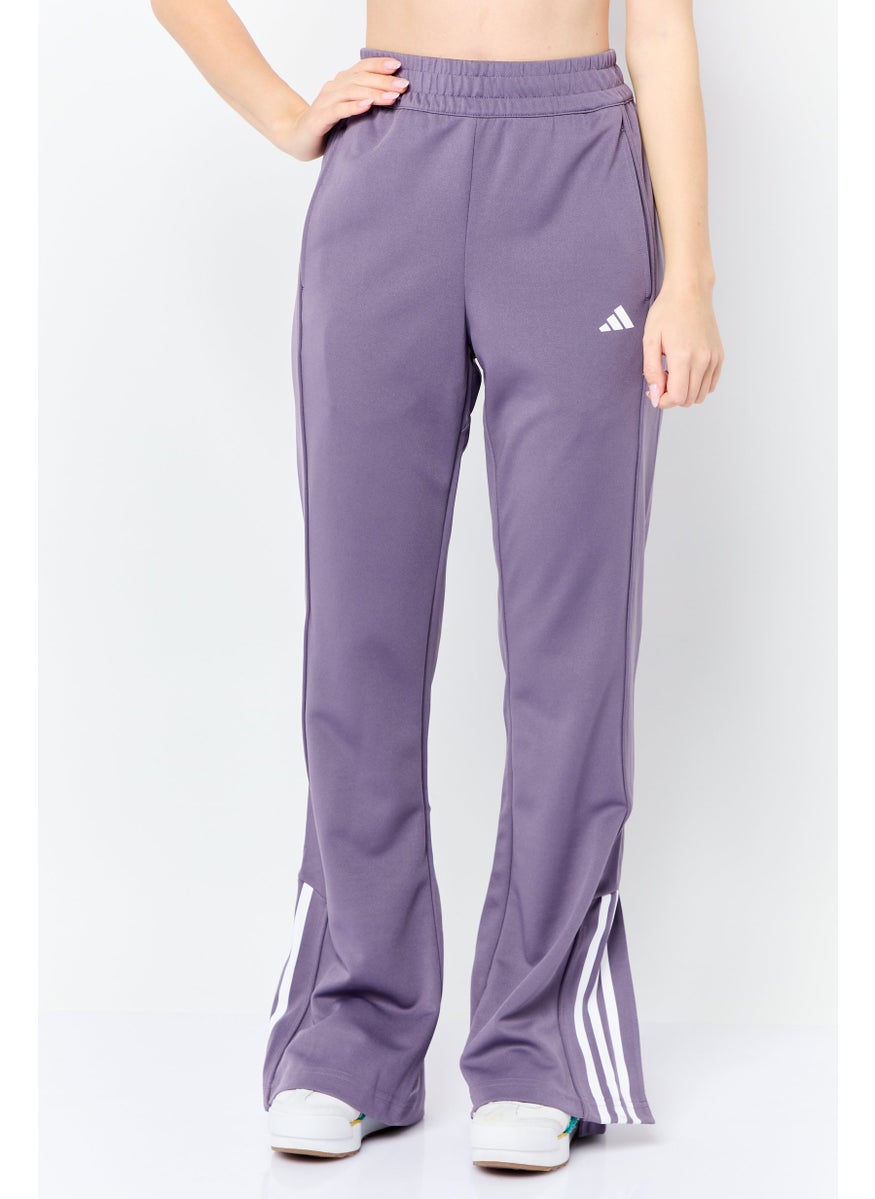 Adidas - Women Slim Fit Training Track Pants, Purple - Image 1
