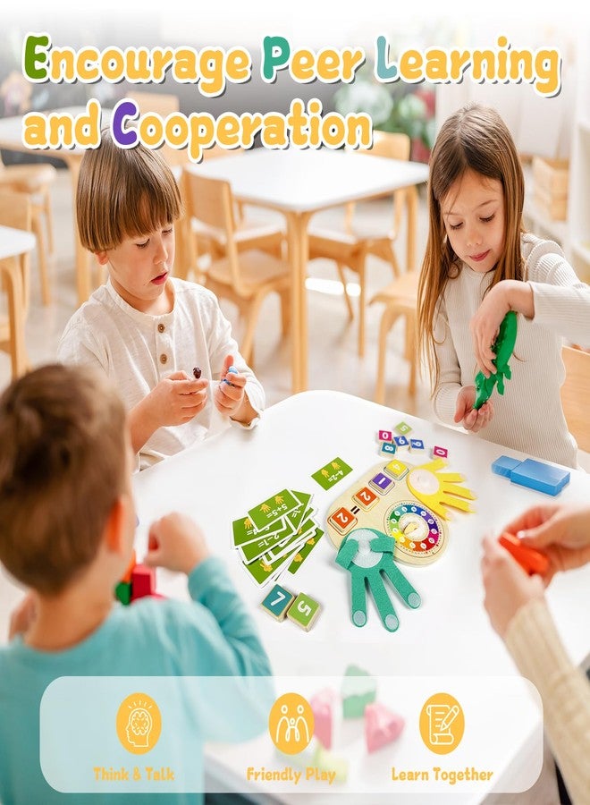 twivah Toddler Learning Toys 3-5, Educational Games with Visual Timer for Kids 5-7, Montessori Number Counting Toys, Math Manipulatives, Preschool Kindergarten School Supplies, Birthday Gifts for 2 3 4 5 6 7 - Image 5