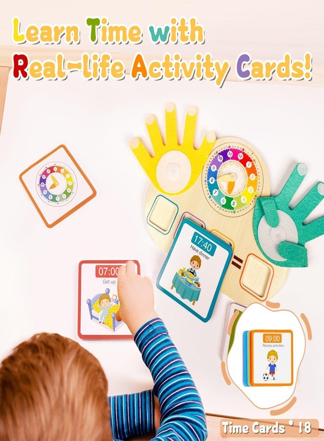 twivah Toddler Learning Toys 3-5, Educational Games with Visual Timer for Kids 5-7, Montessori Number Counting Toys, Math Manipulatives, Preschool Kindergarten School Supplies, Birthday Gifts for 2 3 4 5 6 7 - Image 4
