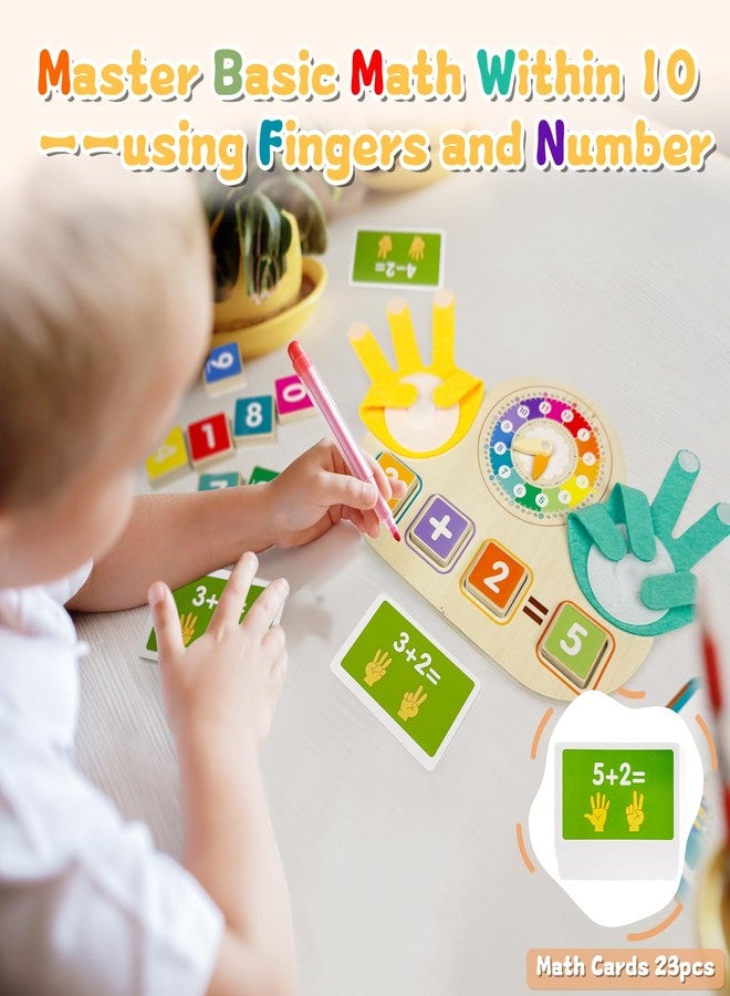 twivah Toddler Learning Toys 3-5, Educational Games with Visual Timer for Kids 5-7, Montessori Number Counting Toys, Math Manipulatives, Preschool Kindergarten School Supplies, Birthday Gifts for 2 3 4 5 6 7 - Image 3