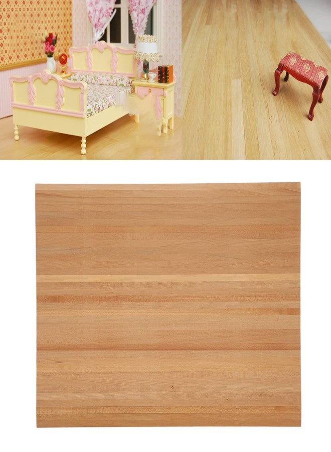 KIMISS 1:12 Dollhouse Floorboard niature Simple Elegant Wood Strip Flooring Decoration Accessory niature Dollhouse Flooring - Image 3