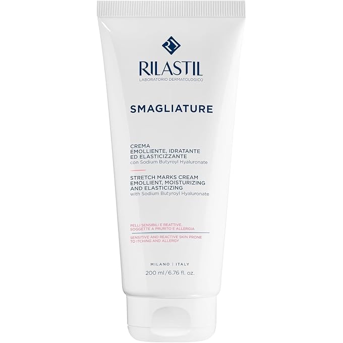 Rilastil Women's Anti-Stretch Mark Cream, 200 ml - Image 1