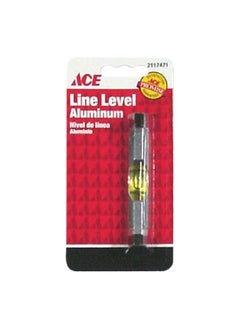 ACE Aluminum Line Level Silver 3inch 2117471 