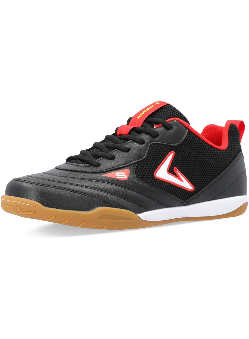 Demix Demix Sala Base 2 Men’s Gym Soccer Cleats – Black,  Rubber Outsole, EVA Midsole, Breathable Lining for Flexibility and Comfort  - Image 3
