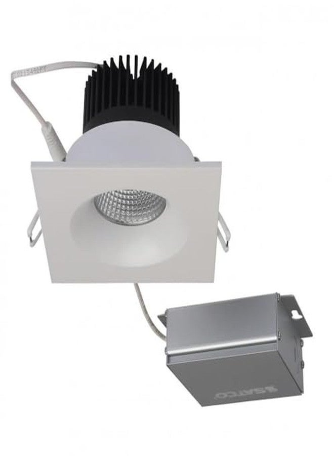 Satco S11633 Transitional LED Downlight in White Finish, 4.38 inches, 3.5 Inches - Image 2