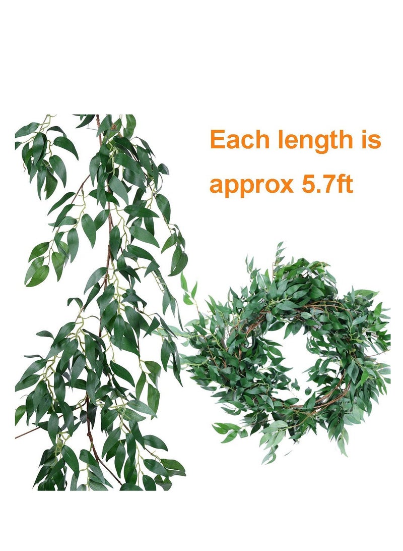 Artificial Ivy Leaf Garland Plants Vine Fake Foliage Flowers For Home Decor, Artificial Plants - Image 1