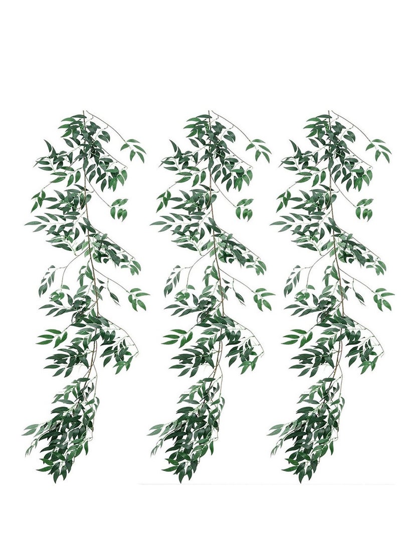Artificial Ivy Leaf Garland Plants Vine Fake Foliage Flowers For Home Decor, Artificial Plants - Image 2