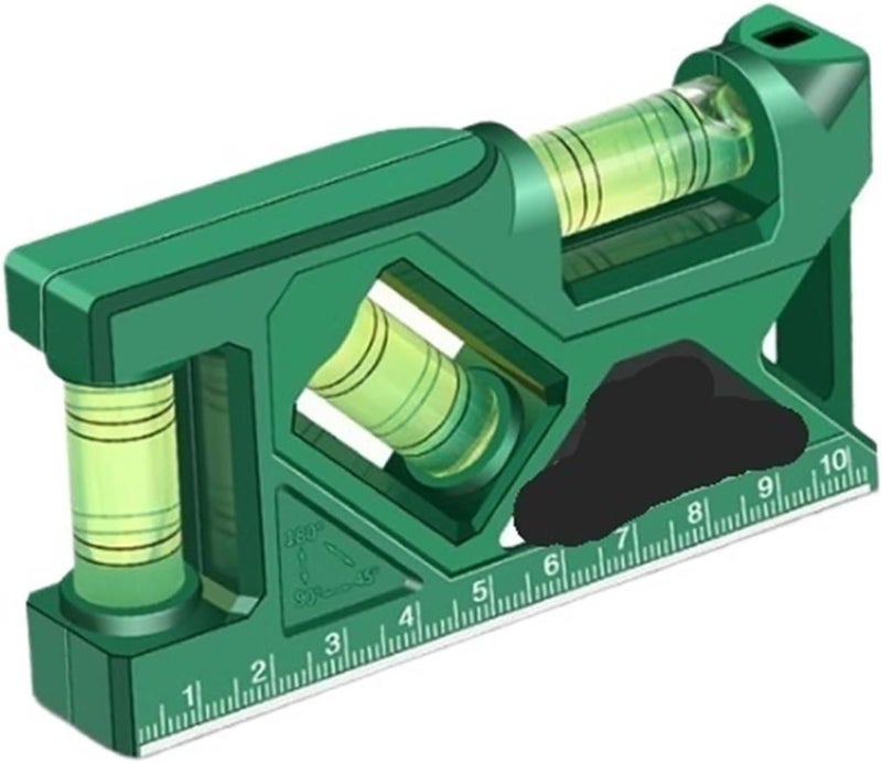 Digital Angle Finder, Portable Magnetic Pocket Level Gauge Mini Protractor With Metric Ruler Woodworking Horizontal & Vertical Measure,Angle Finder(105mm-Green) - Image 1