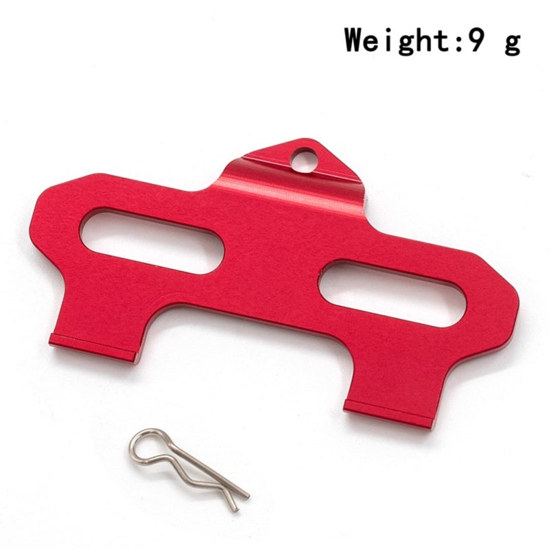 Red Aluminum Battery Holddown Replacement for 1 18 Scale RC Car - Image 4