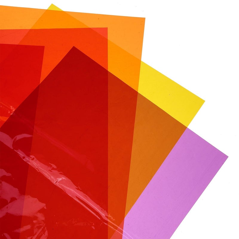 21 Sheets Colored Cellophane Wraps 7 Colors A4 Size 29x21cm for Candy Packaging and Party Decorations - Image 4