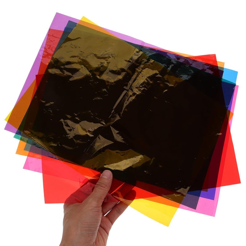 21 Sheets Colored Cellophane Wraps 7 Colors A4 Size 29x21cm for Candy Packaging and Party Decorations - Image 5
