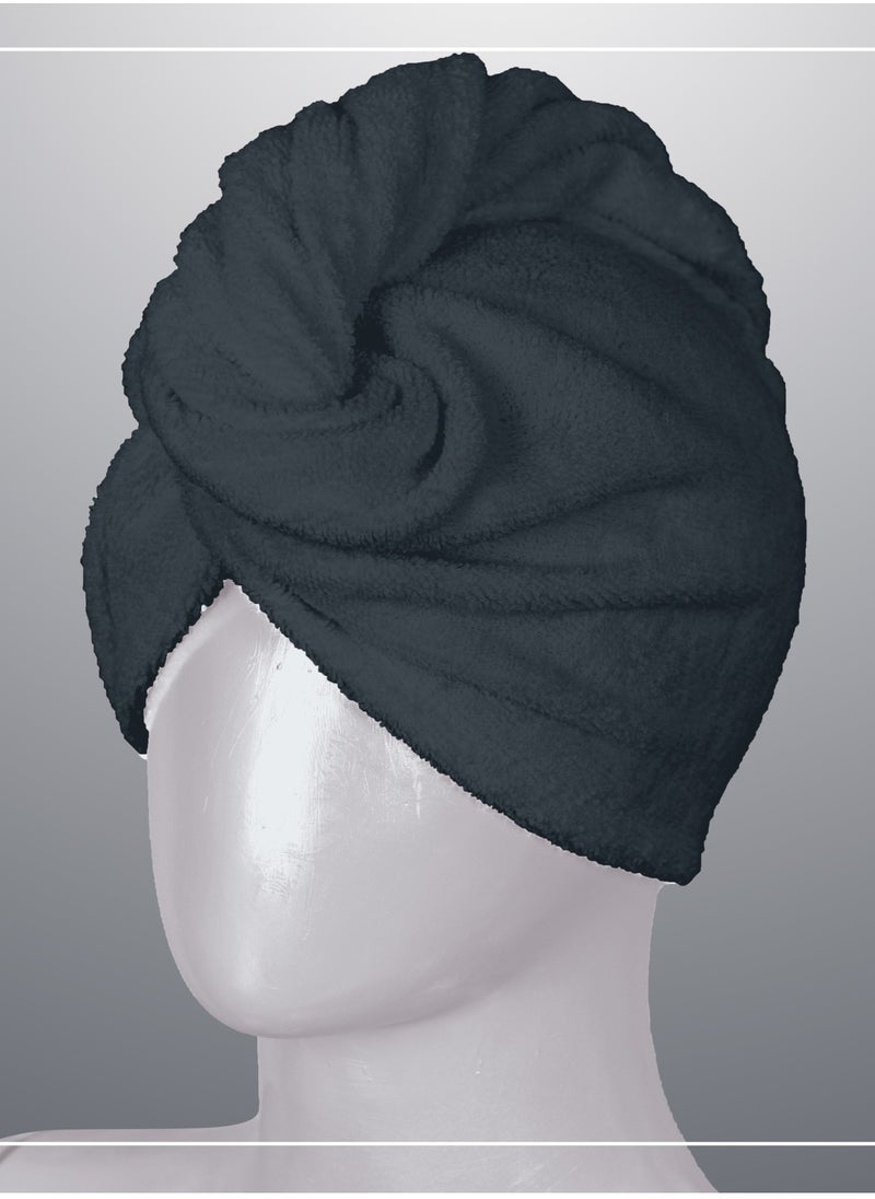 Banotex Cotton Hair Drying Cap Towel Cotton hair Towel Combed Cotton   Egyptian Cotton, Quick Drying Highly Absorbent Thick Highly Hair Towels SoftMade in Egypt 