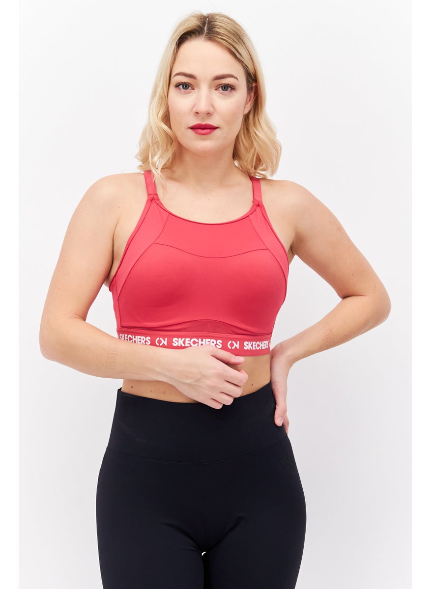 Women Brand Logo Lightly Padded Sports Bra, Red - pzsku/ZE44C883C816AF904A7BFZ/45/_/1737728228/87295c17-835a-456e-b18c-40169817c8af