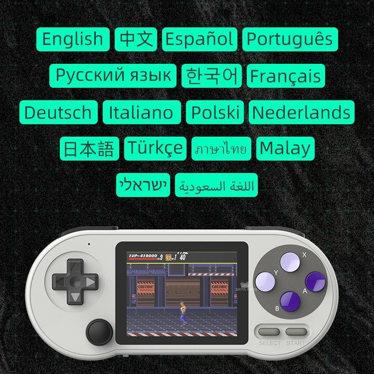 جهاز ألعاب محمول جديد Sf2000 كلاسيكي ريترو Gba أركيد محمول مزدوج ميني - Image 4