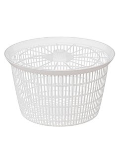 Snips Ulaop Vintage BPA Free Plastic Salad Spinner White 4 L 020407  - Image 2